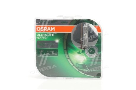 Лампа ксенонова D1S XENARC ULTRALIFE 85В, 35Вт, PK32d-2 (компл) OSRAM 66140ULT-DUO