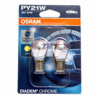 ЛАМПА PY21W 12V 21W BAU15s BLI STANDARD - заміна на 7507DC-2BL OSRAM 7507DC02B