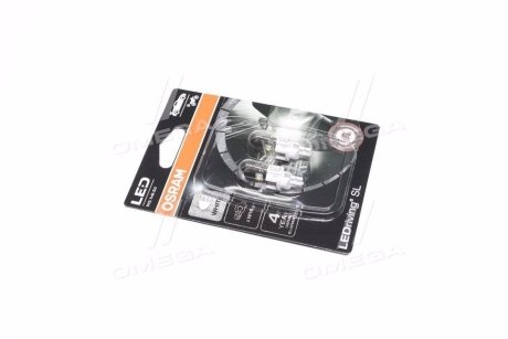 Лампа світлодіодна W16W LED 12V 3W W2,1x9,5d LEDriving SL (Blistrer 2шт) OSRAM 921DWP-02B