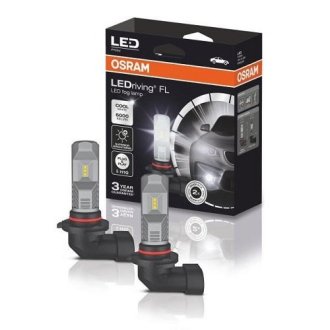 Комплект ламп (2шт.) LED H10 12V 14W 6000K (White) OSRAM 9745CW