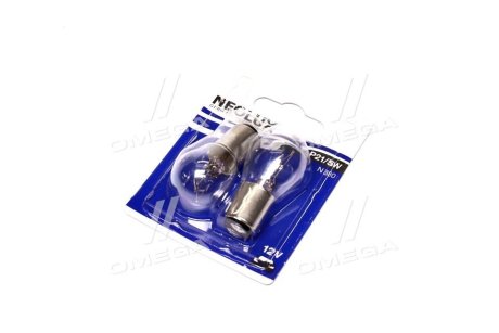 Лампа вспомогат. освещения P21/5W 12V 21/5W BAY15d (Blister 2шт) (Neolux) OSRAM N38002B