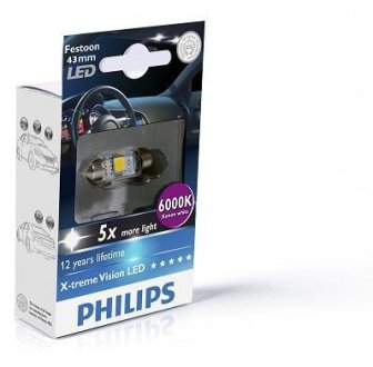 Лампа C5W PHILIPS 129466000KX1