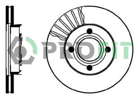 Диск гальмівний PROFIT 50100193