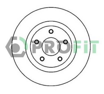 Диск гальмівний PROFIT 50102019
