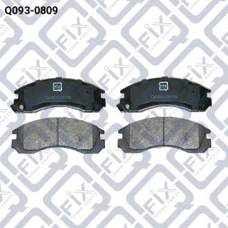 КОЛОДКИ ГАЛЬМІВ ПЕРЕДН MITSUBISHI PAJERO/SIGMA 91- Q-fix Q0930809