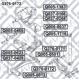 Гайка з ексцентриком Q-fix Q376-0172