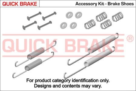 Монтажний набір колодки QUICK BRAKE 1050016