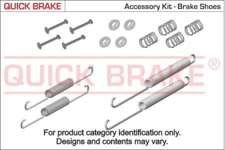 Монтажний набір барабанних колодок QUICK BRAKE 1050825