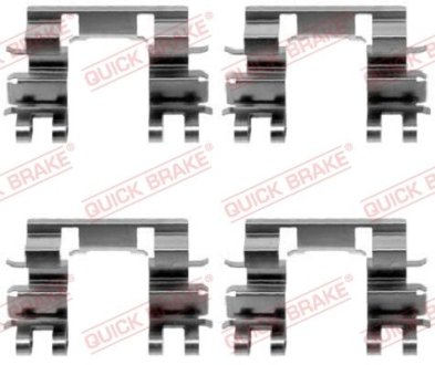 Монтажний набір дискових колодок QUICK BRAKE 1091087