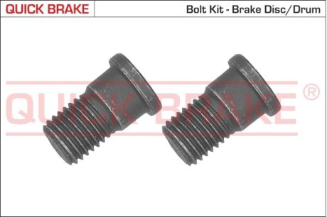 Болт, диск тормозного механизма QUICK BRAKE 11666K