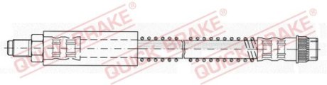 Шланг гальмівний QUICK BRAKE 32977