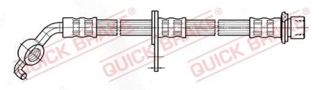 Шланг гальмівний QUICK BRAKE 50831