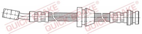 Шланг гальмівний QUICK BRAKE 58919