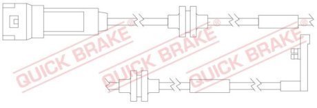 Датчик зносу гальмiвних колодок QUICK BRAKE WS0158A