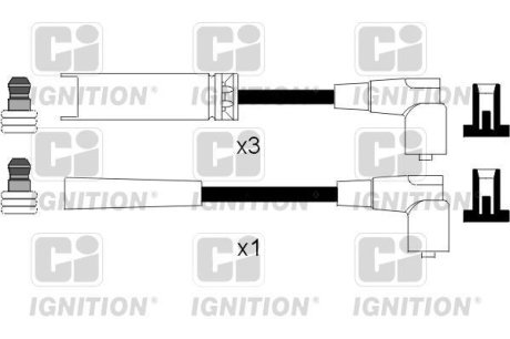 Комплект проводiв запалювання QUINTON HAZELL XC1080