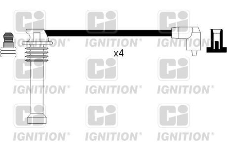 Комплект проводiв запалювання QUINTON HAZELL XC710