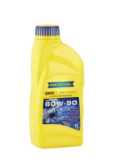 Трансмиссионное масло EPX GL-5 80W-90 минеральное 1 л RAVENOL 1223205001