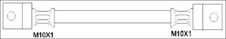 Шланг гальмівний REMSA 190700