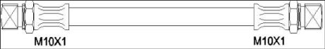 Шланг гальмівний REMSA 192001