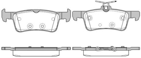 Гальмівні колодки дискові ROADHOUSE 2156310