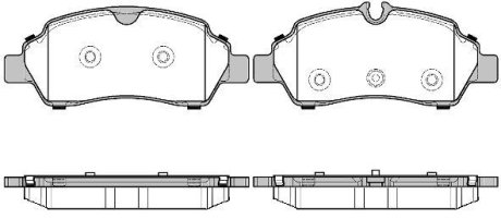 Гальмівні колодки дискові ROADHOUSE 2160500