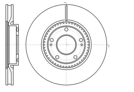 Гальмівний диск ROADHOUSE 6121710