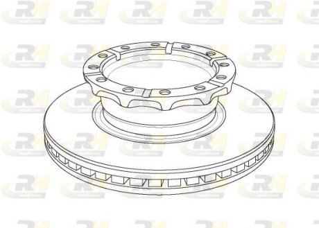 Гальмівний диск ROADHOUSE NSX115820