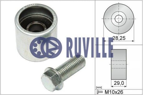 Ролик направляючий RUVILLE 56383