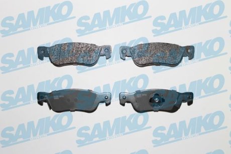 Гальмівні колодки, дискове гальмо (набір) SAMKO 5SP052