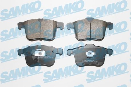 Гальмівні колодки, дискове гальмо (набір) SAMKO 5SP1244