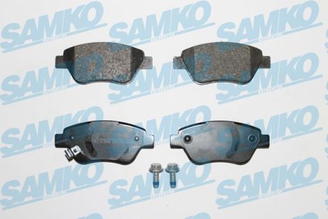 Гальмівні колодки, дискове гальмо (набір) SAMKO 5SP1247