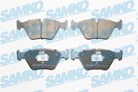 Гальмівні колодки, дискове гальмо (набір) SAMKO 5SP1251