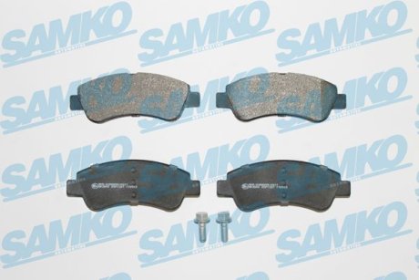 Гальмівні колодки, дискове гальмо (набір) SAMKO 5SP1327