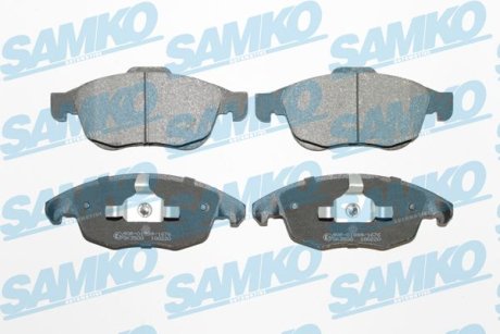 Тормозные колодки передние C4new/C4 Picasso/DS4/Berlingo2/Partner2 SAMKO 5SP1351