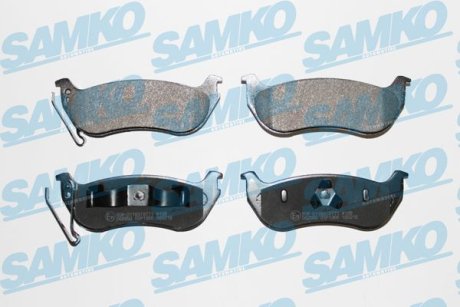 Гальмівні колодки, дискове гальмо (набір) SAMKO 5SP1366