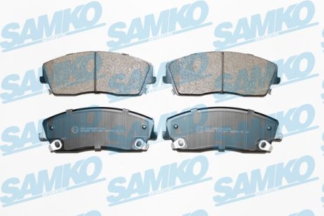 Гальмівні колодки, дискове гальмо (набір) SAMKO 5SP1399