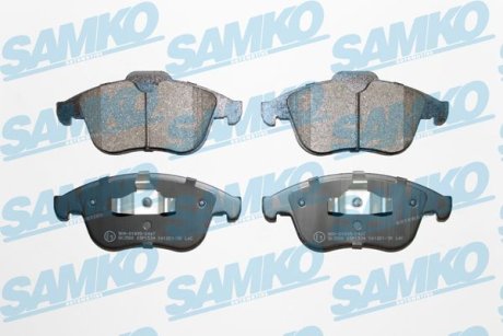 Тормозные колодки передние Megane3/Scenic3 16" SAMKO 5SP1534