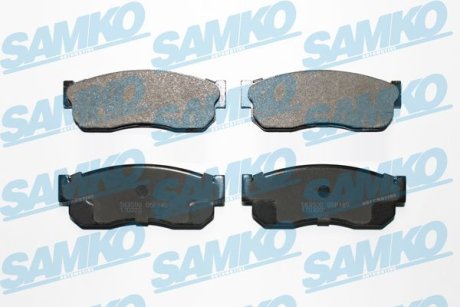 Гальмівні колодки, дискове гальмо (набір) SAMKO 5SP185