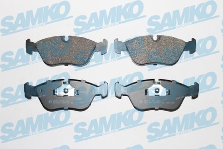 Гальмівні колодки, дискове гальмо (набір) SAMKO 5SP436