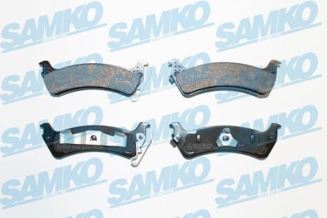 Гальмівні колодки, дискове гальмо (набір) SAMKO 5SP595