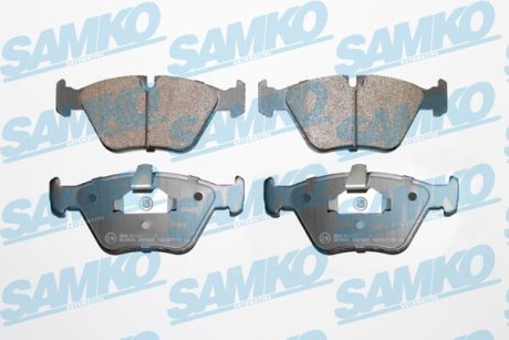 Гальмівні колодки, дискове гальмо (набір) SAMKO 5SP649