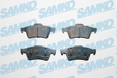 Гальмівні колодки, дискове гальмо (набір) SAMKO 5SP815