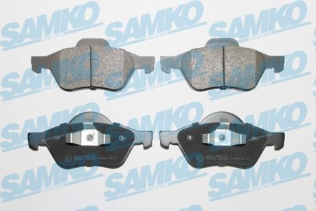 Колодки гальмівні передні Megane,Scenic, Laguna 01- SAMKO 5SP898