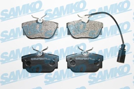 Колодки задние R15, 98-03 (тип LUCAS) с датчиком SAMKO 5SP974