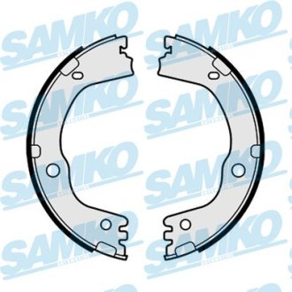 Комплект гальмівних колодок барабанні SANTA FE SAMKO 81177