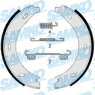 Гальмівні колодки ручного гальма SAMKO 88740
