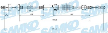 Трос зчеплення SAMKO C0198C