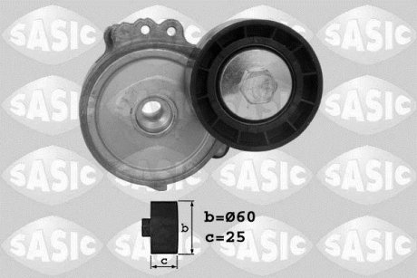 Натягувач поликлинового ременя SASIC 1620013