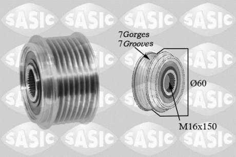 Шкив генератора SASIC 1676027