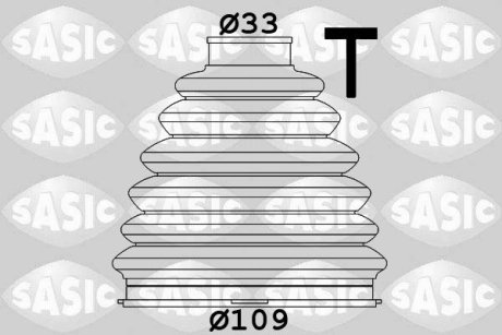 Пильовик привідного валу SASIC 1900004